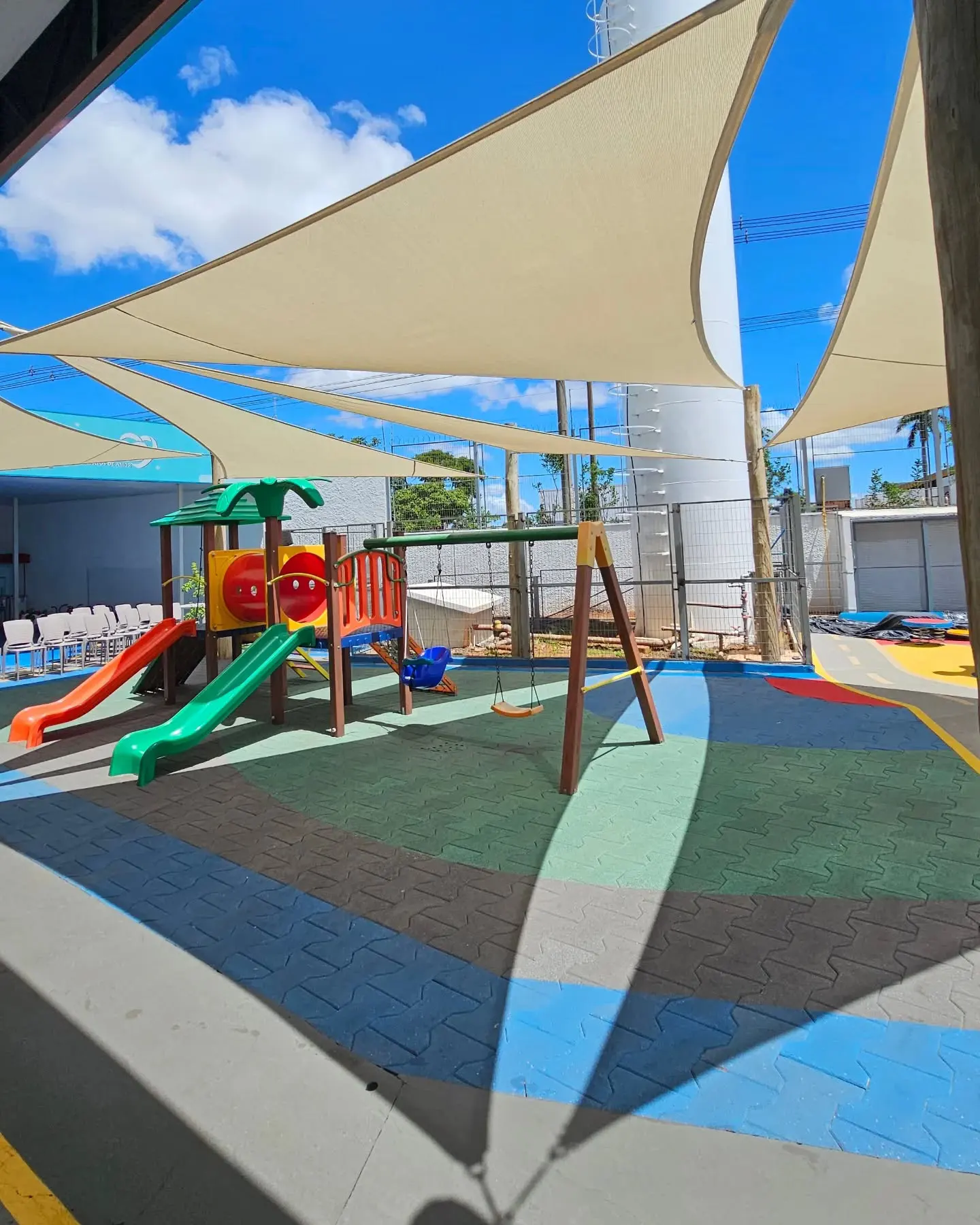 Playground coberto